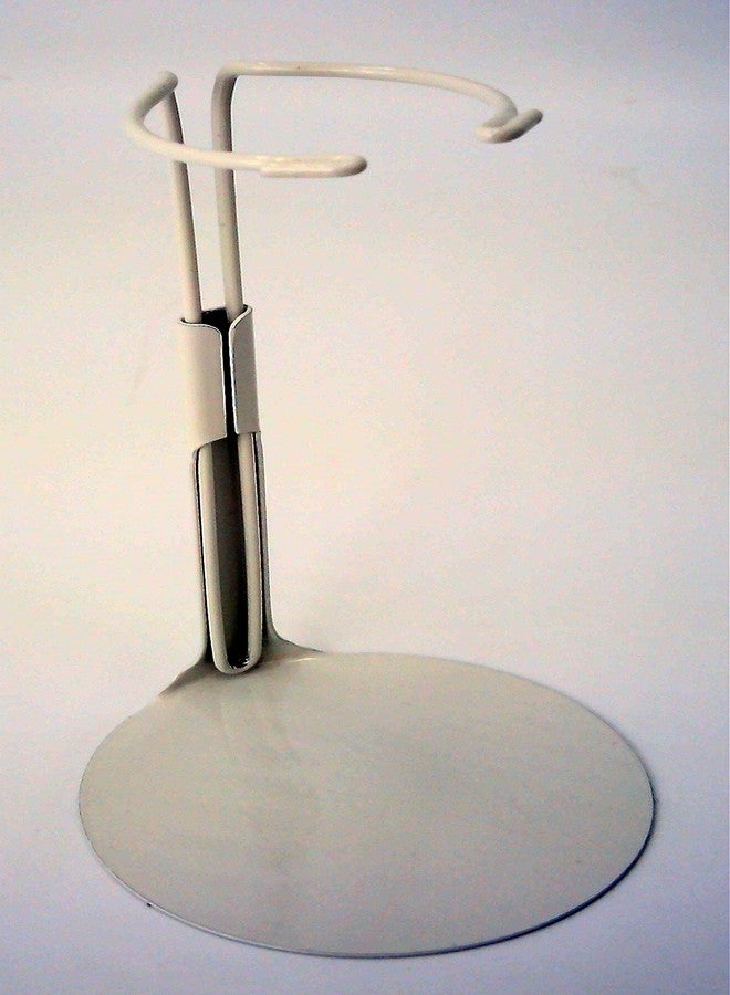 حامل دمى كايزر 2101 - حامل دمى أبيض للدمى وشخصيات الحركة من 8 إلى 11 بوصة، عبوة من 3 قطع